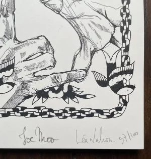 Sérigraphie Joe Moo - Léa Nahon A5 – Image 3