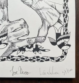 Sérigraphie Joe Moo - Léa Nahon A5 – Image 2