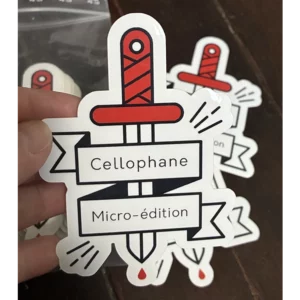 Sticker Cellophane micro-édition