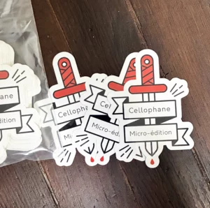 Sticker Cellophane micro-édition – Image 2