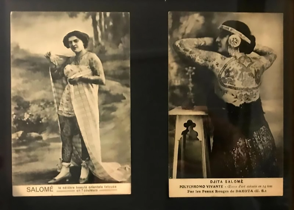 Djita Salomé, princesse orientale tatouée, collection personnelle