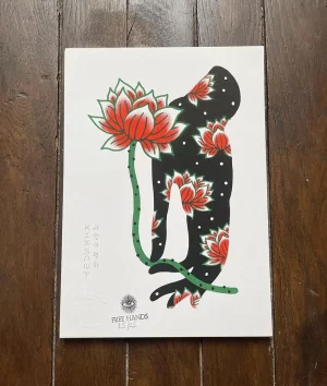 Sérigraphie Kim Sany A4 – Image 2