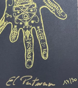 Sérigraphie El Patman A5 – Image 2