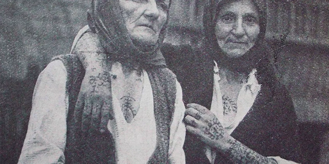 Bocanje križa, le tatouage des Balkans