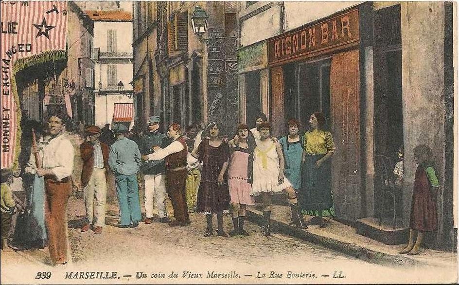 Un coin du vieux Marseille - La rue Bouterie