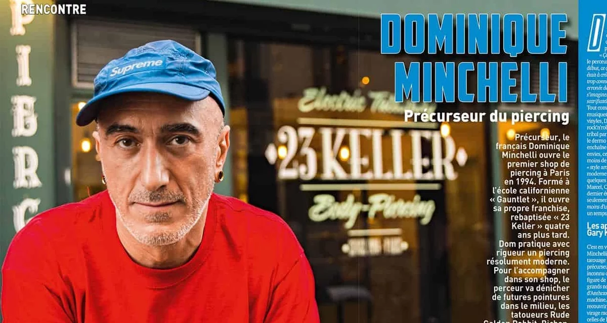 Dominique Minchelli, un précurseur du piercing en France