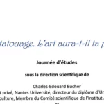 Conférence Le tatouage. L’art aura-t-il ta peau ?
